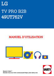 LG 49UT762V Manuel D'utilisation