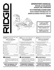 RIDGID R8604 Manuel D'utilisation