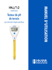 Hanna Instruments HI9810422 Manuel D'utilisation