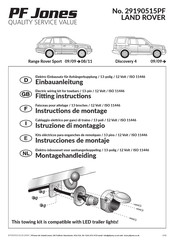 PF Jones 29190515PF Instructions De Montage