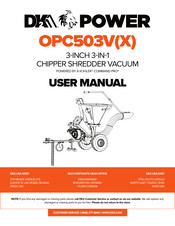DK2 POWER OPC503VX Manuel D'utilisation