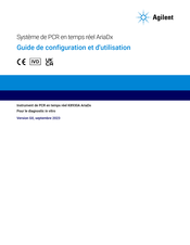 Agilent AriaDx Guide De Configuration Et D'utilisation