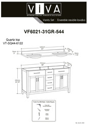 Viva VF6021-31GR-544 Mode D'emploi