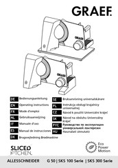 Graef S10003 Mode D'emploi