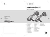 Bosch GWX 18V-15 C Professional Notice Originale