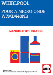 Whirlpool W7MD440NB Guide D'utilisation Quotidienne