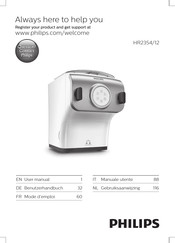 Philips Avance HR2354/12 Mode D'emploi