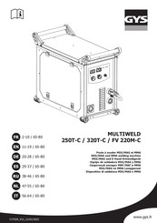 GYS MULTIWELD FV 220M-C Mode D'emploi