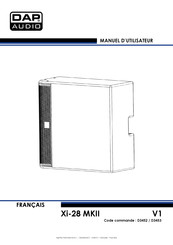 DAP Audio Xi-28 MKII Manuel D'utilisateur