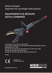 Weber Rescue Systems RIT TOOL RSX 105 Mode D'emploi