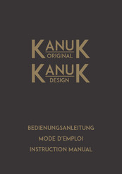 Kanuk ECO DESIGN LuTo VIII Mode D'emploi