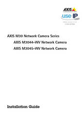 Axis Communications M3044-WV Instructions D'installation