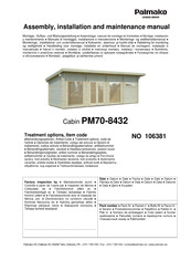 Lemeks Palmako PM70-8432 Assemblage, Manuel De Montage Et D'entretien