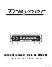 Traynor Small Block 106 Mode D'emploi