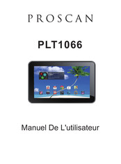 ProScan PLT1066 Manuel De L'utilisateur