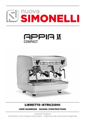 Nuova Simonelli Appia II Compact Manuel D'instructions