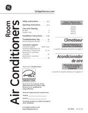 GE Appliances AEQ12AN Manuel D'utilisation Et Instructions D'installation