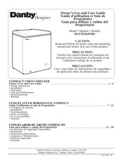 Danby Designer DCFM246WDD Guide D'utilisation Et Soins De Propriètaire