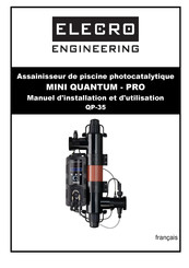 Elecro Engineering MINI QUANTUM - PRO QP-35 Manuel D'installation Et D'utilisation