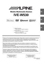 Alpine IVE-W530 Mode D'emploi