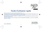 Alcatel ONETOUCH PIXI 8 Guide D'utilisation Rapide