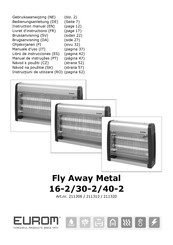 EUROM Fly Away Metal 16-2 Livret D'instructions
