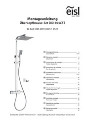 eisl DX1104CST Instructions De Montage