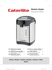 Caterlite HE152 Mode D'emploi