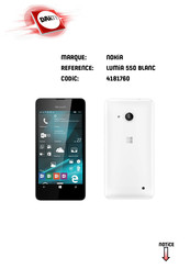 Nokia LUMIA 550 Manuel D'utilisation