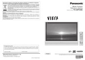 Panasonic VIERA TH-42PV45E Mode D'emploi