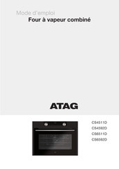 Atag CS6592D Mode D'emploi