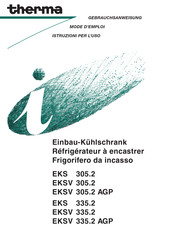 THERMA EKSV 305.2 AGP Mode D'emploi