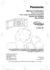 Panasonic NN-SD786S Manuel D'utilisation