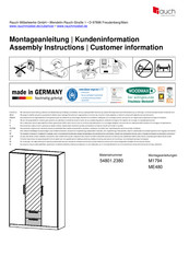 Rauch 54801.2380 Instructions De Montage