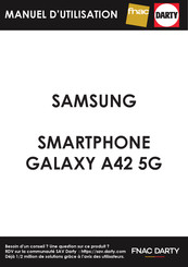 Samsung Galaxy A42 5G Mode D'emploi