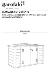 garofalo BOX EVO 200 Mode D'emploi