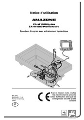 Amazone ZA-M 1500 Hydro Notice D'utilisation