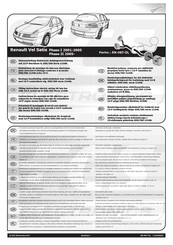 ECS Electronics RN-067-DL Instructions De Montage