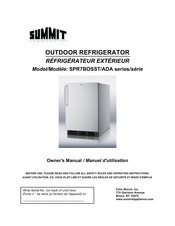 Summit SPR7BOSST Serie Manuel D'utilisation