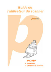 Plustek PT2160 Guide De L'utilisateur