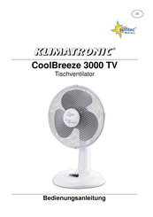 Suntec Wellness Klimatronic CoolBreeze 3000 TV Mode D'emploi