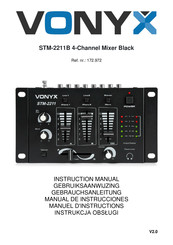 Vonyx STM-2211B Manuel D'instructions