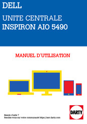 Dell INSPIRON AIO 5490 Manuel D'utilisation