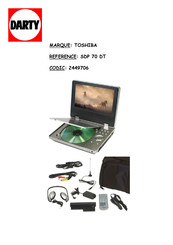 Toshiba SDP 70 DT Mode D'emploi