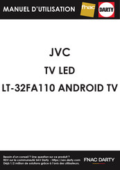 Jvc LT-32FA110 Notice D'utilisation