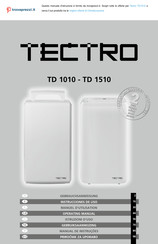 Tectro TD 1510 Manuel D'utilisation