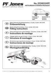 PF Jones 29500524PF Instructions De Montage