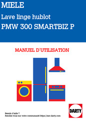 Miele PMW 300 SMARTBIZ P Notice D'utilisation Et D'installation