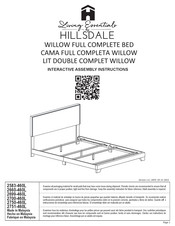 Hillsdale Furniture Living Essentials 2751-460L Instructions De Montage