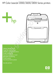HP Color LaserJet 3000 Série Guide De Mise En Route